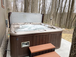 Bain à remous extérieur