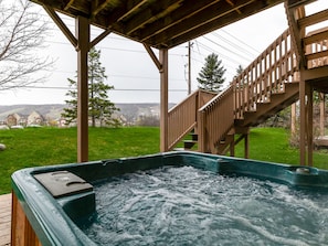 Bain à remous extérieur