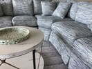 Large so comfy sectional sofa with queen sleeper 