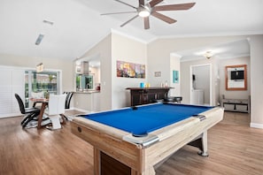 There is something for everyone in this home - happy hours, billiards and dinner parties are just the tip of the iceberg.