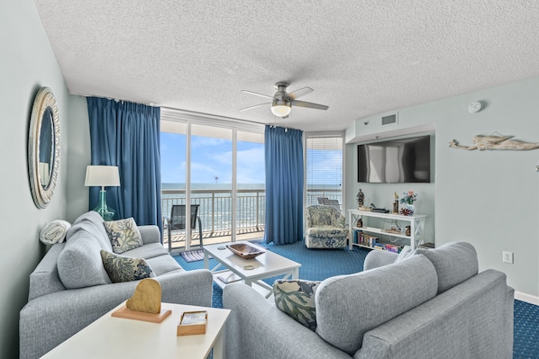 Oceanfront Living Room