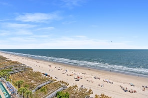 Large Oceanfront Balcony View