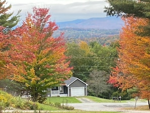 View from deck in October 2021. Gorgeous!