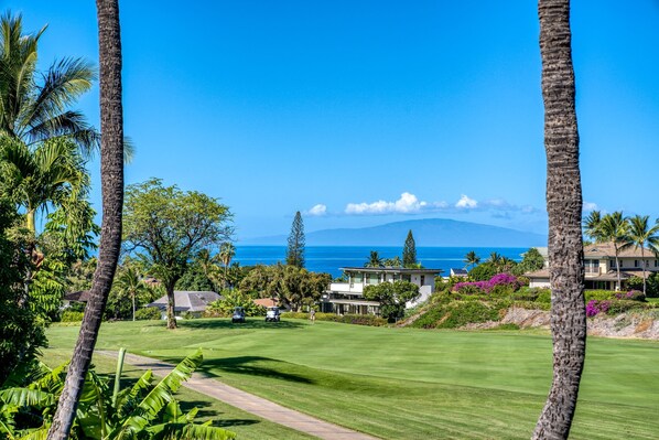 Views of the golf course and ocean!