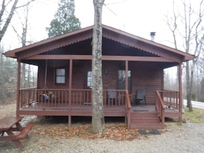 Front view of Cabin 14