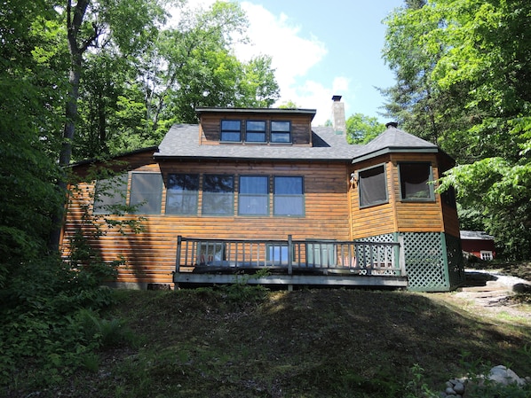 Exterior as seen from the water