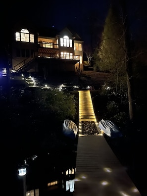 Evening lights at All Decked Out