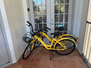 Take the bikes for a ride