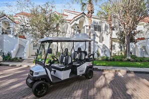 Golf Cart Included in Your Stay