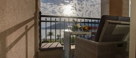 From our balcony you can enjoy in amazing sea view.
