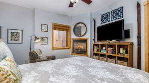 TV in bedroom