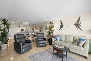 Recliners are a rare find and these also swivel. 