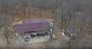 Drone View of Lodge 