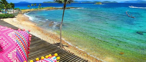 Sapphire Berach and British Virgin Islands view from the balcony