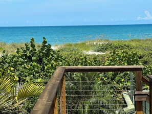 Easy Outdoor Stair Access from Balcony to Beautiful Beaches and Resort Pool!