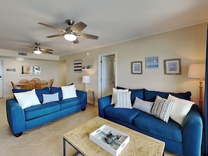 Living Area - Two Sleeper Sofas (Full)