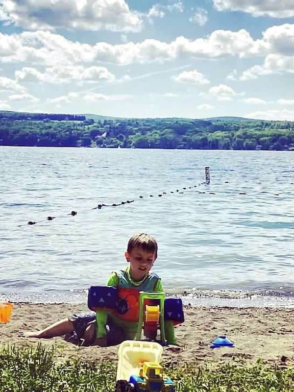 Deep Run Beach is only 1 mile away. Lifeguarded sandy beach with stunning views