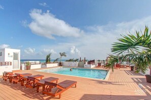 Enjoy some pool time after the beach