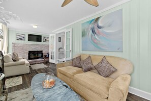 Snuggle up on the couches to catch up on your favorite Netflix show after a long day of exploring the city