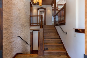 Walk into warmth and luxury, heated floors throughout the house.