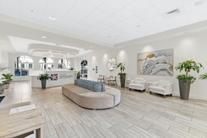 Sitzecke in der Lobby