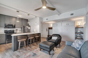 Living Room and Kitchen