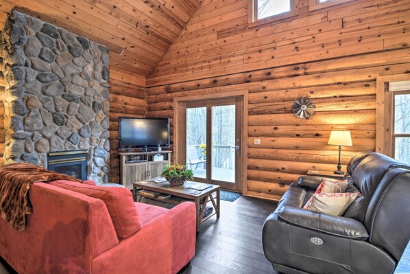 Gaylord Vacation Rental | 2BR | 2BA | 2-Story Cabin | 1,648 Sq Ft