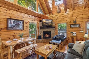 Sleepy Willow by Great Smoky Mountains Cabin Rentals | Gatlinburg Cabin Rentals | Pigeon Forge Cabin Rentals | cabin rentals with hot tubs | cabin rentals with game rooms