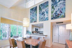 Sea Forever also features fabulous artwork and furnishings.