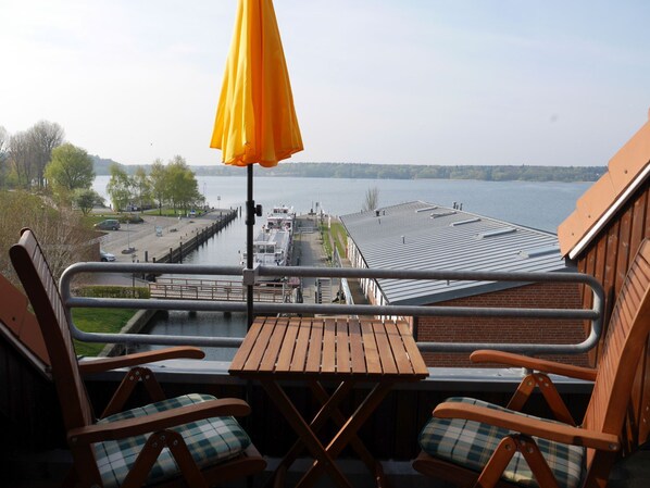 Müritzblick vom Balkon