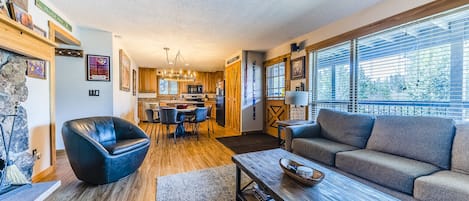 Living room - Spacious, modern living room.