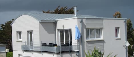 Ferienwohnung in der 1. Etage mit Meerblick