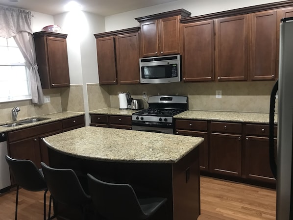 Kitchen shared space with host only