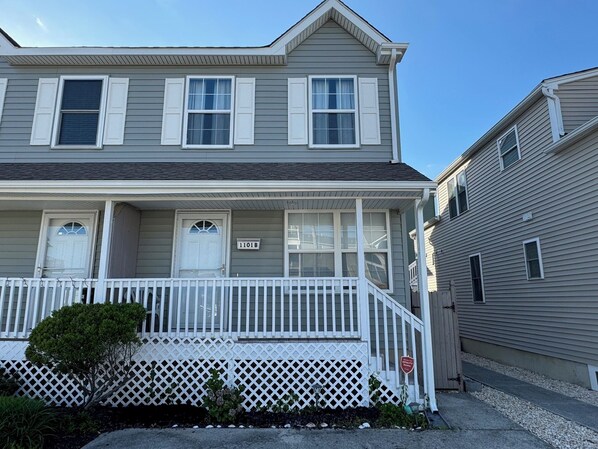 Front View - New siding 2024