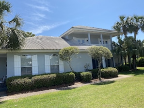Side area of Home that faces community pool