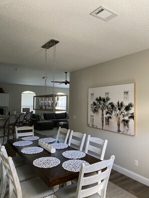Dining area