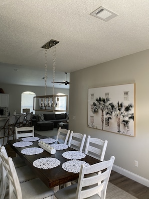 Dining area