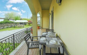 outside