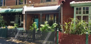 Historic terrace close to Gertrude street cafes and bars