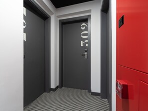 Interior entrance