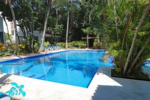 And the Largest Private Pool in Akumal