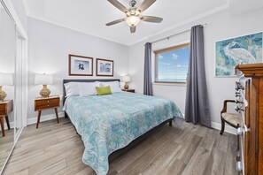 Bedroom 1:  King size bed with en suite bathroom