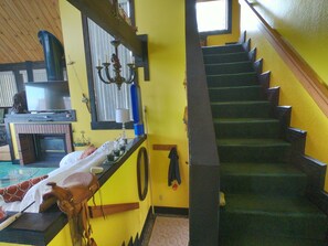 Upstairs to Master Suite