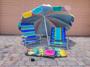 The Home Includes Use of Beach Gear