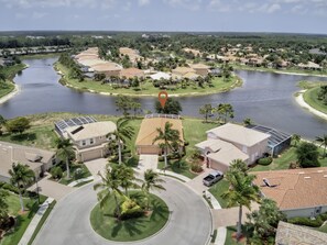 Being Located at the End of the Cul De Sac the Lot is Quite Large and Private!