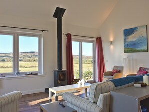 Wonderful views from the living room | The Stables, Shiskine near Blackwater