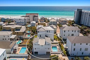 Wandering Palms - Beautiful Vacation Rental Beach House with Private Pool and Amazing Outdoor Area in Miramar Beach, Florida - Five Star Properties Destin/30A