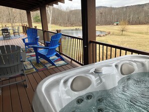 New Deck and Hot Tub