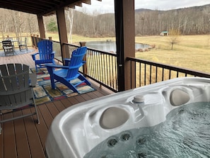 New Deck and Hot Tub