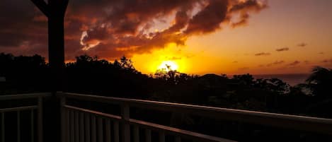 Vue du balcon - Sud/Ouest